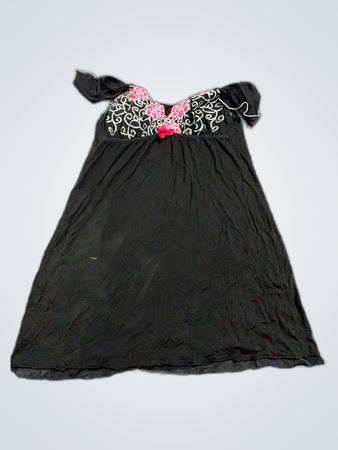 Black Off-The-Shoulder Dress