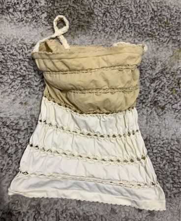 Unbranded Smocked Crop Top