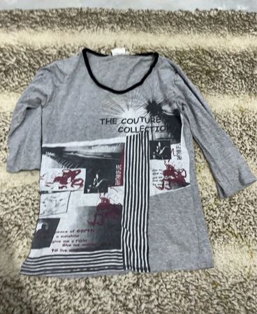 Gray Long Sleeve T-Shirt