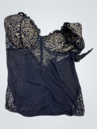 Unbranded Black Lace Bralette