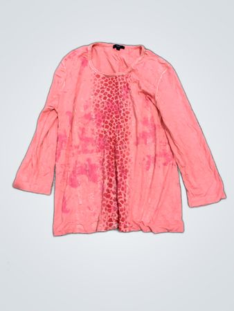 Tommy Hilfiger Long-Sleeve Leopard Print Top