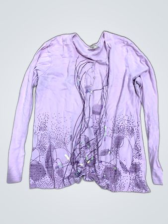 Long Sleeve Purple Shirt