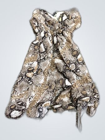 Unbranded Snakeskin Print Cami Mini Dress