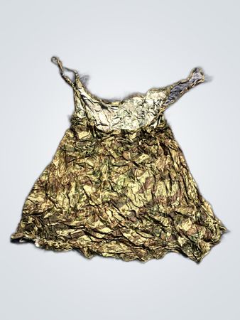 Unbranded Crinkled Camo Slip Top