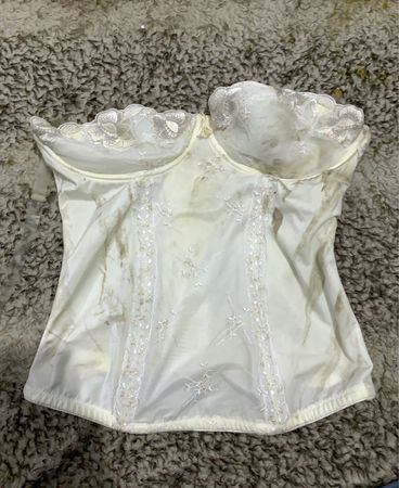 Women's White Corset Top