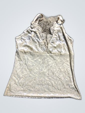 White Lace-Trimmed Camisole