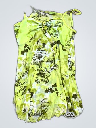 Green Floral Dress