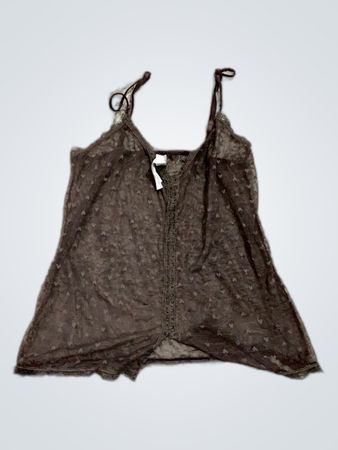 Black Sheer Camisole
