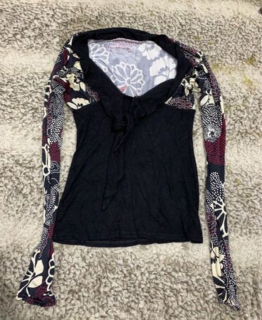 Long Sleeve Floral Top