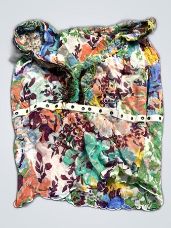 Unbranded Multi-Color Floral Sheer Blouse