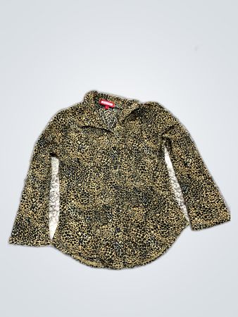 Benetton Leopard Print Shirt