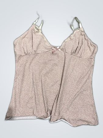 Pink Polka Dot Camisole