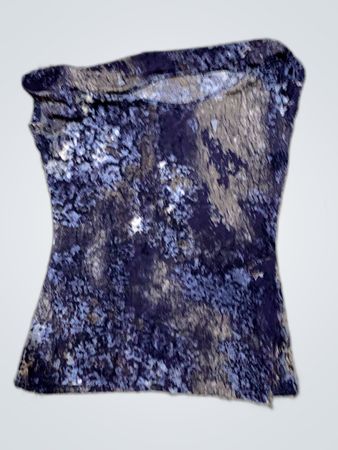 Blue Velvet Top