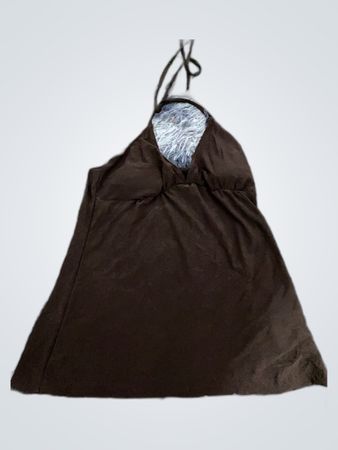 Brown Halter Top