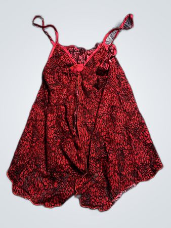 Red Lace Camisole