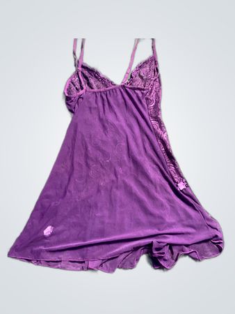 Purple Lace Chemise