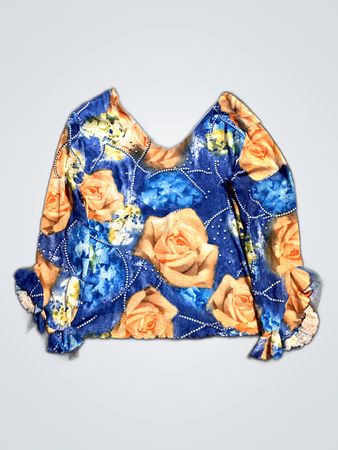 Floral Long-Sleeve Top