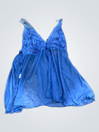 Blue Lace Chemise