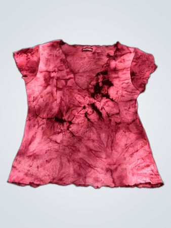 Red Tie-Dye T-Shirt