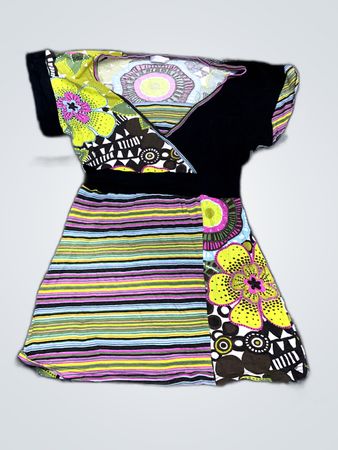 Multicolored Floral Dress