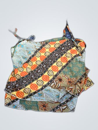 Multicolored Patterned Top