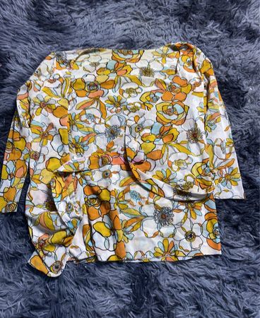 Floral Long-Sleeve Top