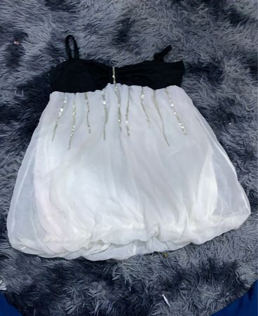 Black and White Dress