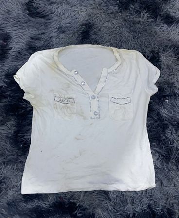 Aeropostale White Short Sleeve Shirt
