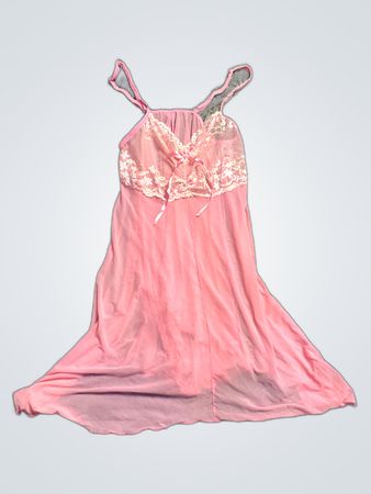 Pink Lace Chemise