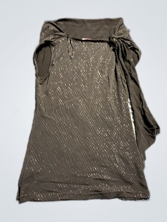Black Dress with White Specks