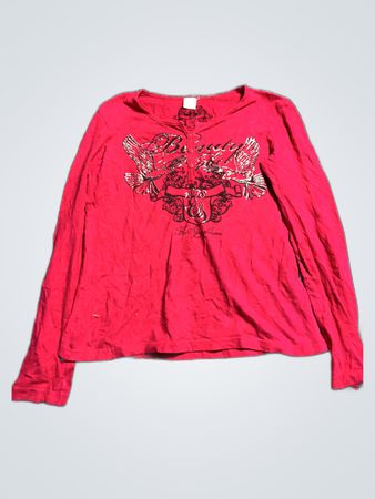 Red Long Sleeve Shirt