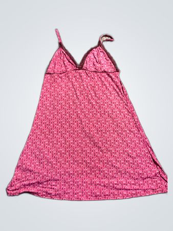 Pink Floral Nightgown
