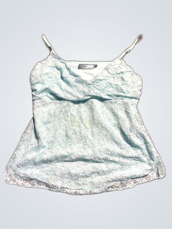 Blue Lace Camisole