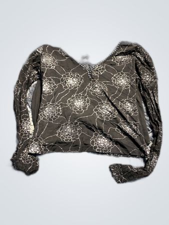 Black Floral Top