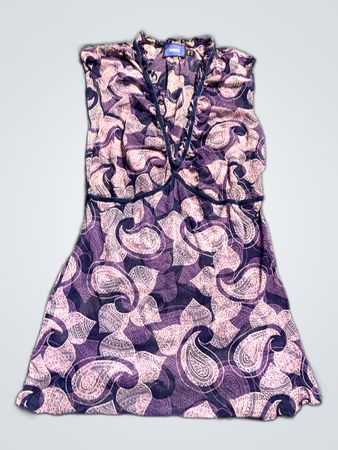 Moxie Paisley Pattern Dress