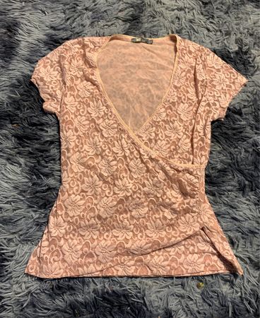Pink Floral Top