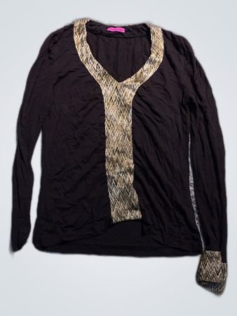Missoni Black Long Sleeve Top