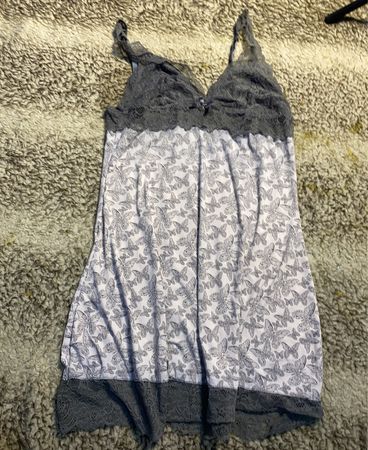 Gray Lace Camisole