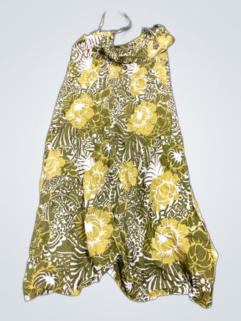 Green Floral Dress