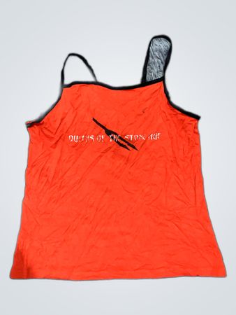 Queens of the Stone Age Red Graphic Tank Top