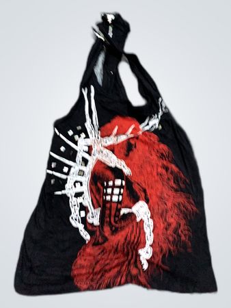 Black Graphic Tank Top