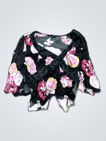 Unbranded Floral Print Satin Cami Top