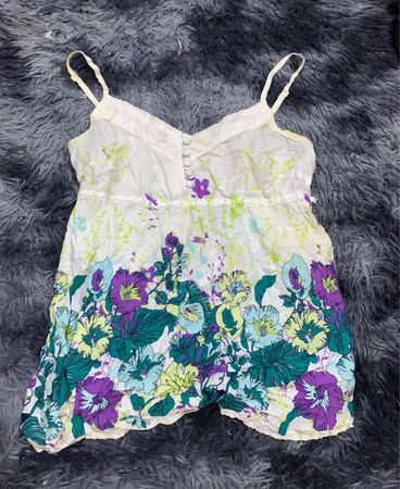Floral Print Cami Top