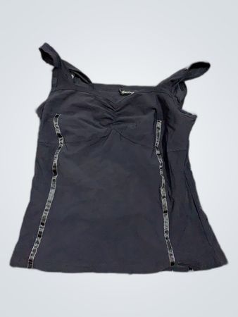 Christian Siriano Black Tank Top