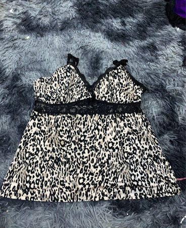 Leopard Print Nightgown