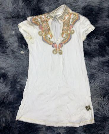 White Embellished Dress