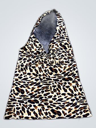 Leopard Print Halter Neck Tank Top