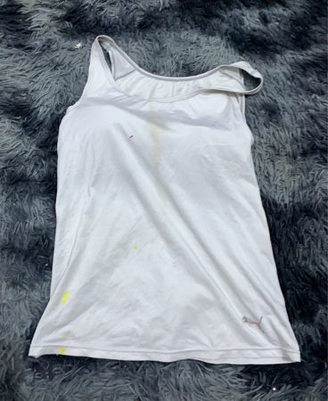 Puma White Tank Top