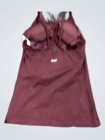 Angel Burgundy Tank Top
