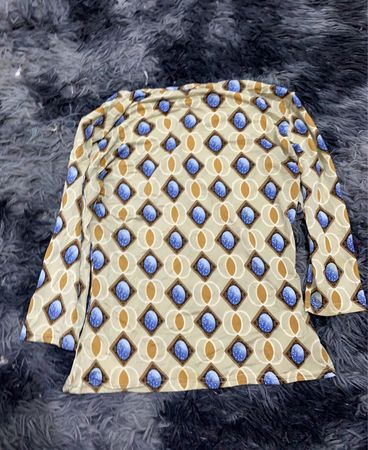 Women's Geometric Patterned Blouse